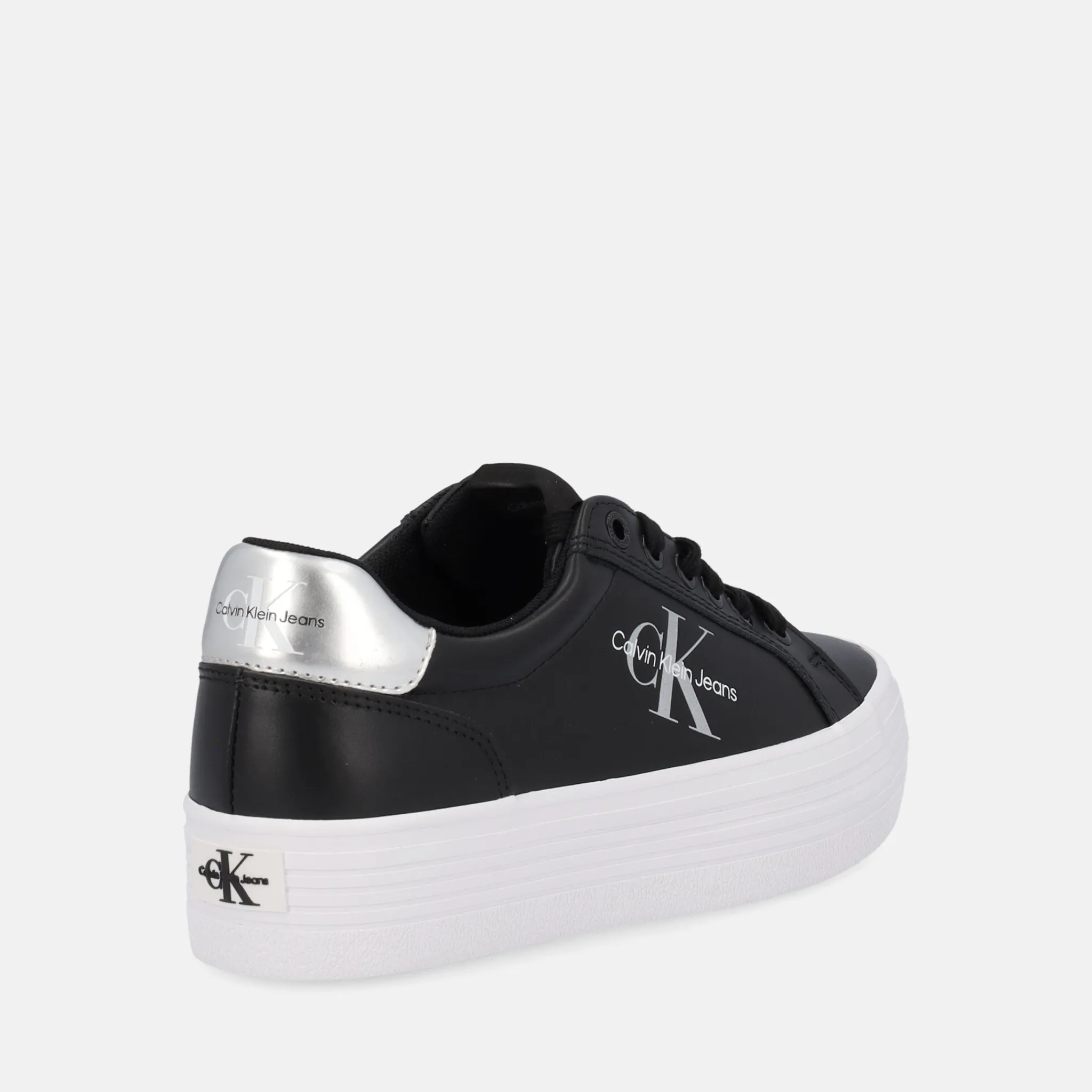 CALVIN KLEIN VULC FLATF LACEUP LTH REFL | Donna Sneakers