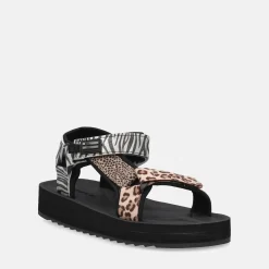 DFRANKLIN D.FRANKLIN FOREST HIGH STRIPS ANIMAL PRINT BLACK | Donna Sandali