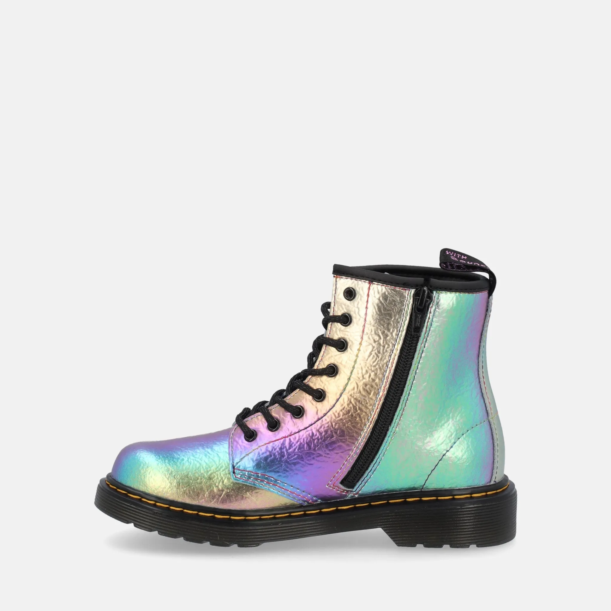 DR.MARTENS MULTI RAIMBOW CRINKLE | Anfibi