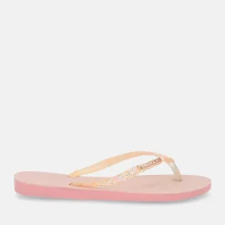 HAVAIANAS SLIM GLITTER FLOURISH | Donna Ciabatte