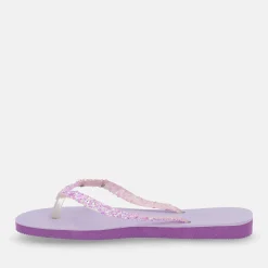 HAVAIANAS SLIM GLITTER FLOURISH | Donna Ciabatte