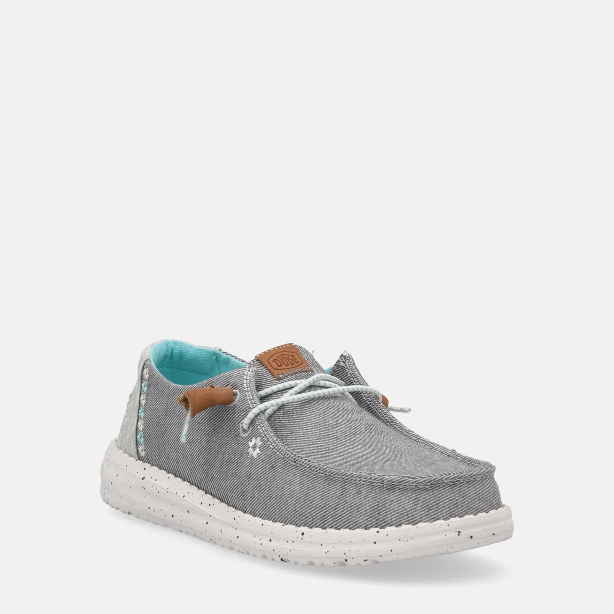 HEY DUDE WENDY HEATHERED SLUB | Donna Mocassini