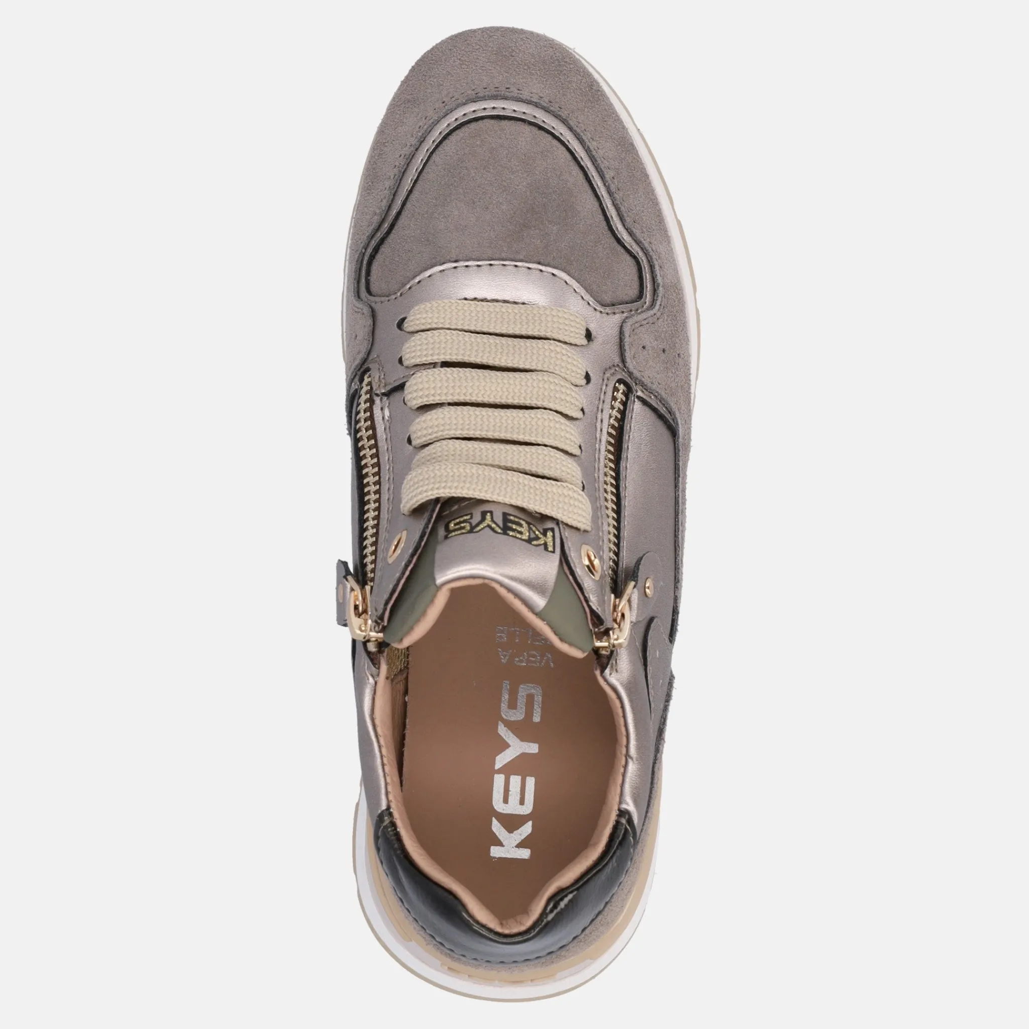 KEYS SNEAKERS CON ZEPPA | Donna Sneakers | Zeppe
