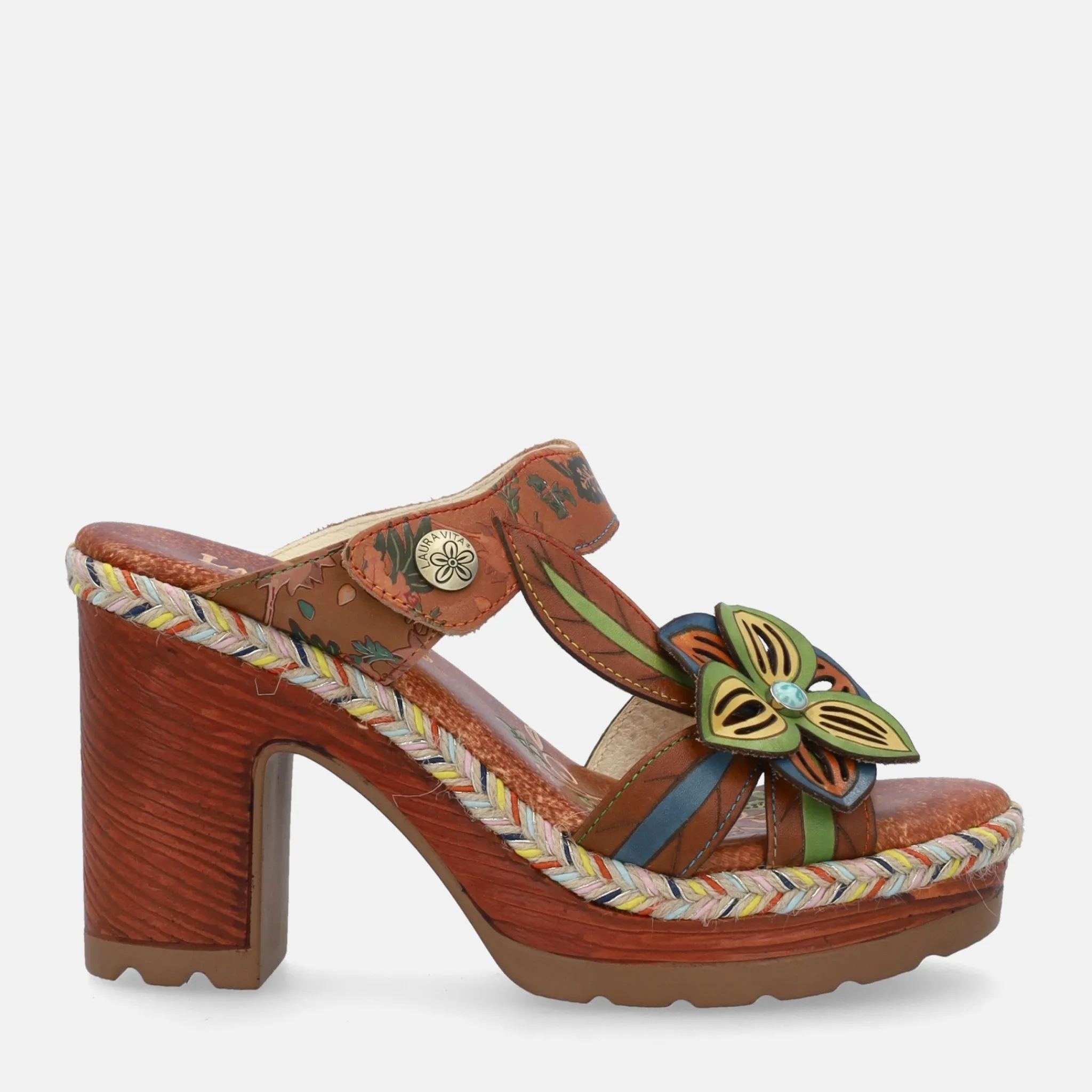 LAURA VITA CIABATTA CON TACCO | Donna Ciabatte Moda