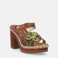 LAURA VITA CIABATTA CON TACCO | Donna Ciabatte Moda