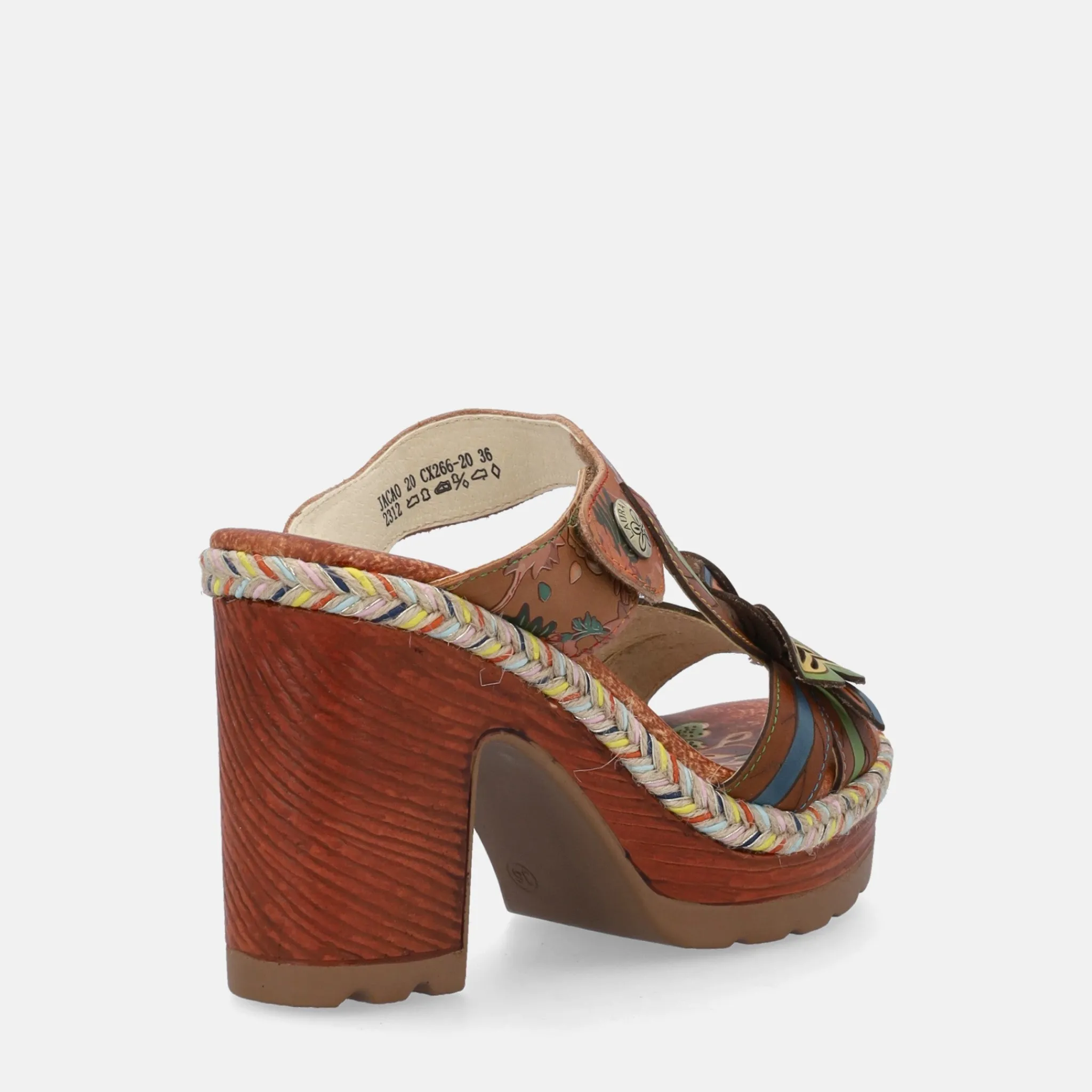 LAURA VITA CIABATTA CON TACCO | Donna Ciabatte Moda
