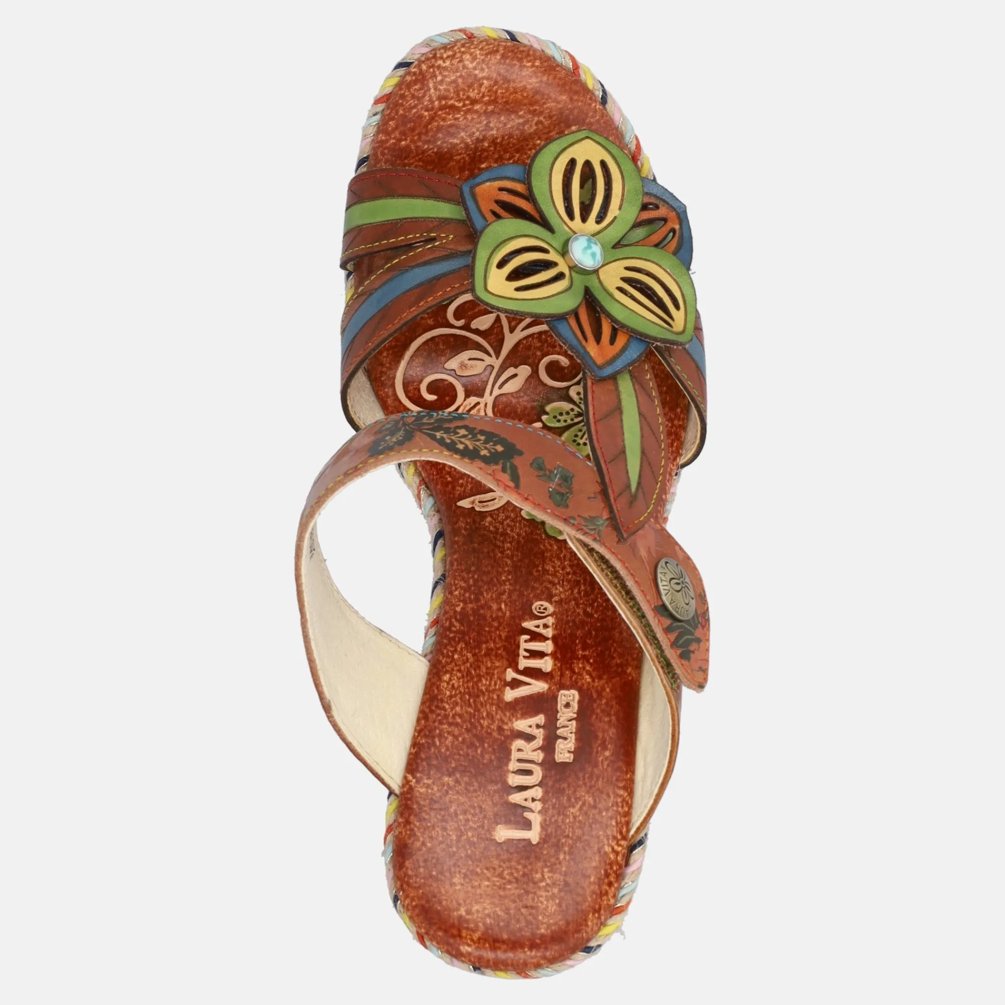 LAURA VITA CIABATTA CON TACCO | Donna Ciabatte Moda