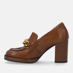 NERO GIARDINI MOCASSINI CON TACCO | Donna Mocassini