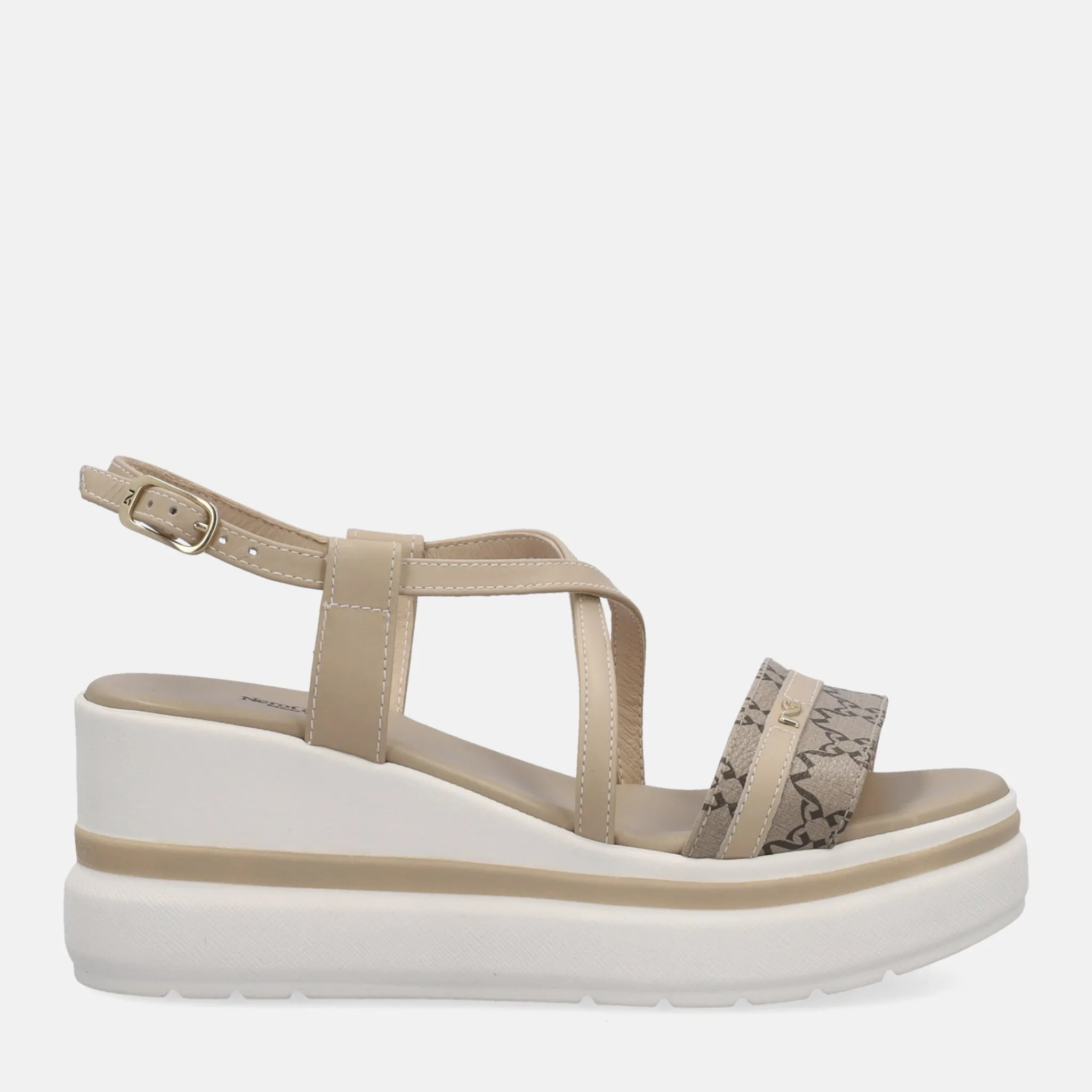 NERO GIARDINI SANDALI CON ZEPPA | Donna Sandali | Zeppe