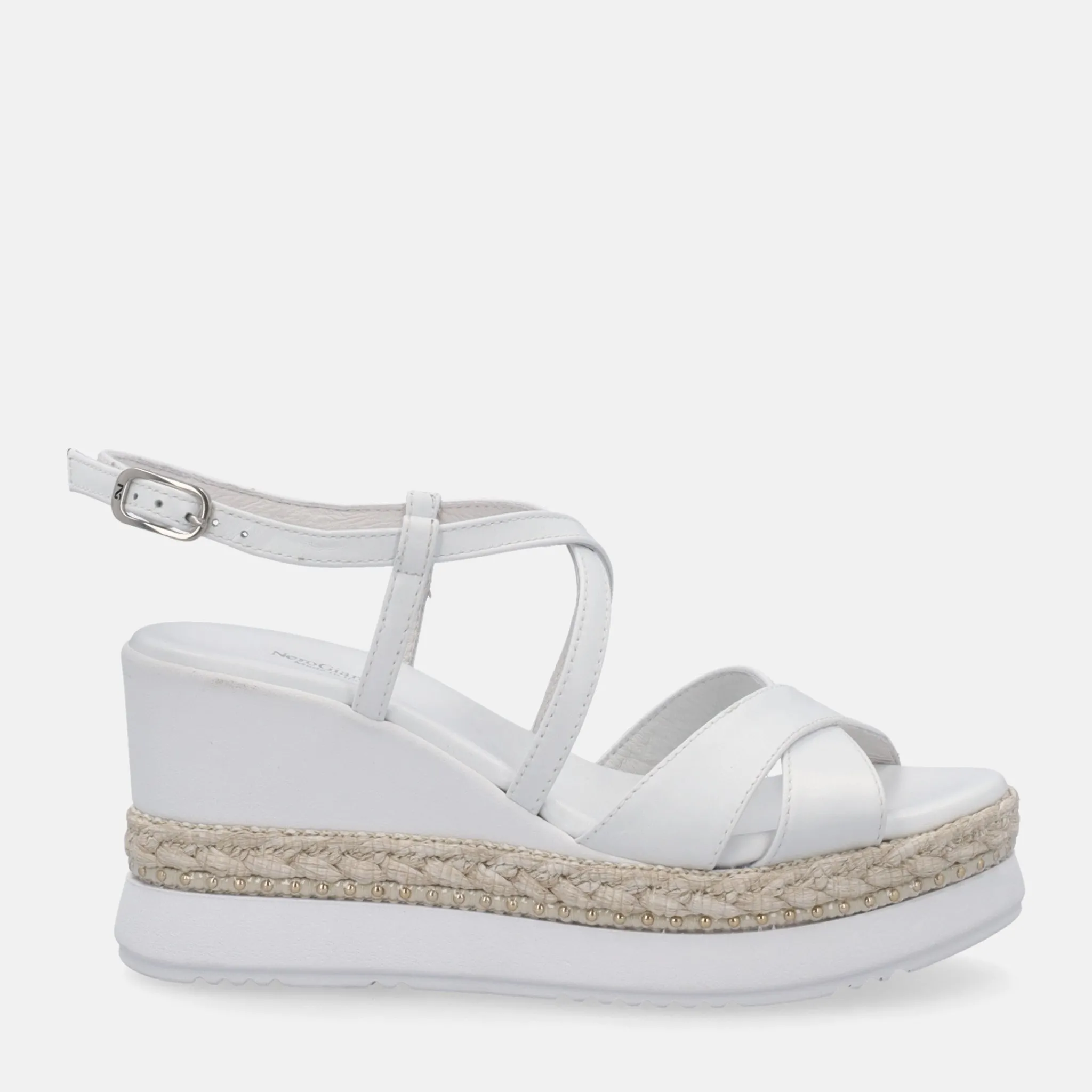 NERO GIARDINI SANDALI CON ZEPPA | Donna Sandali | Zeppe