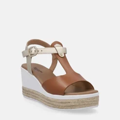 NERO GIARDINI SANDALI CON ZEPPA | Donna Sandali | Zeppe