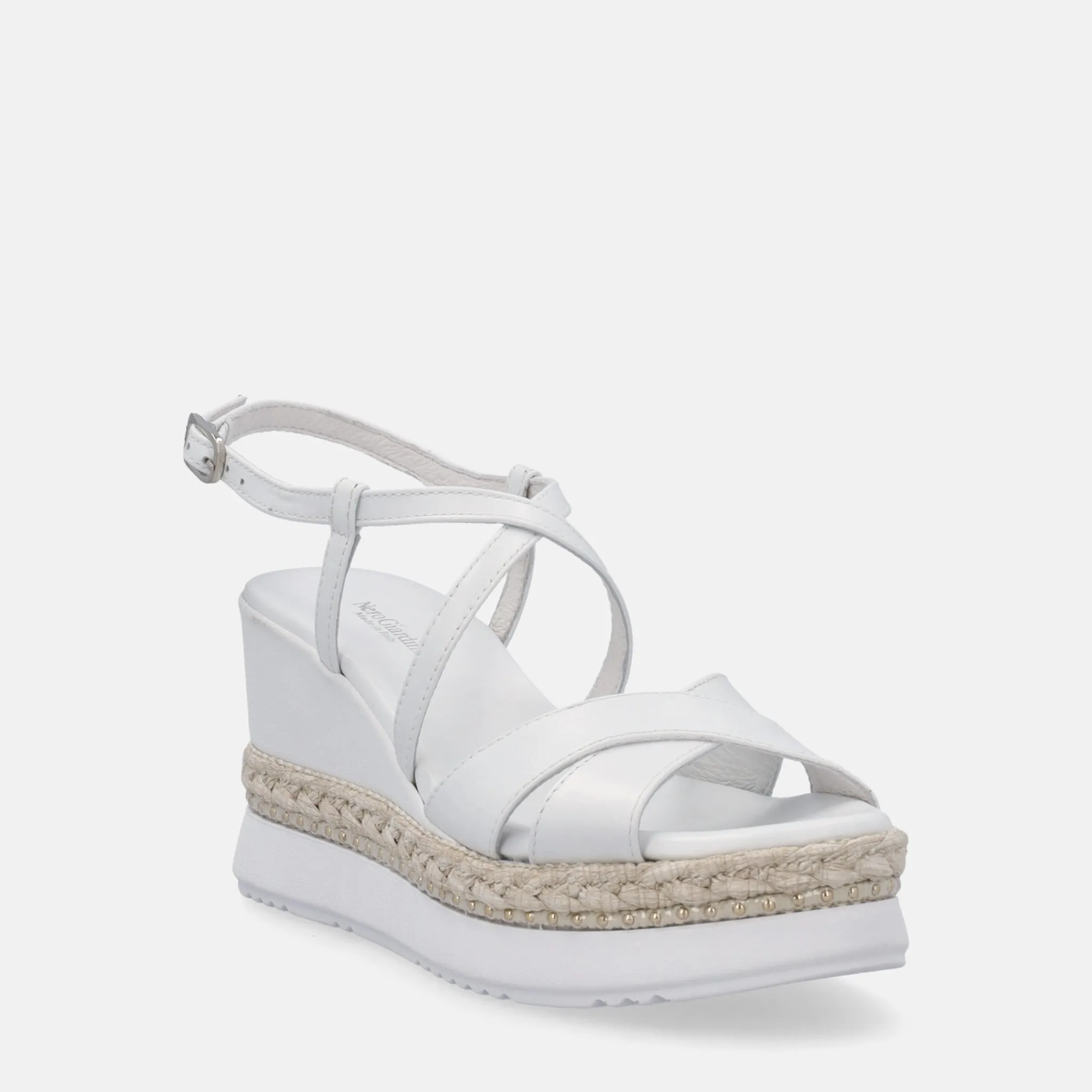 NERO GIARDINI SANDALI CON ZEPPA | Donna Sandali | Zeppe