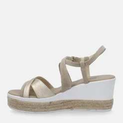 NERO GIARDINI SANDALI CON ZEPPA | Donna Sandali | Zeppe