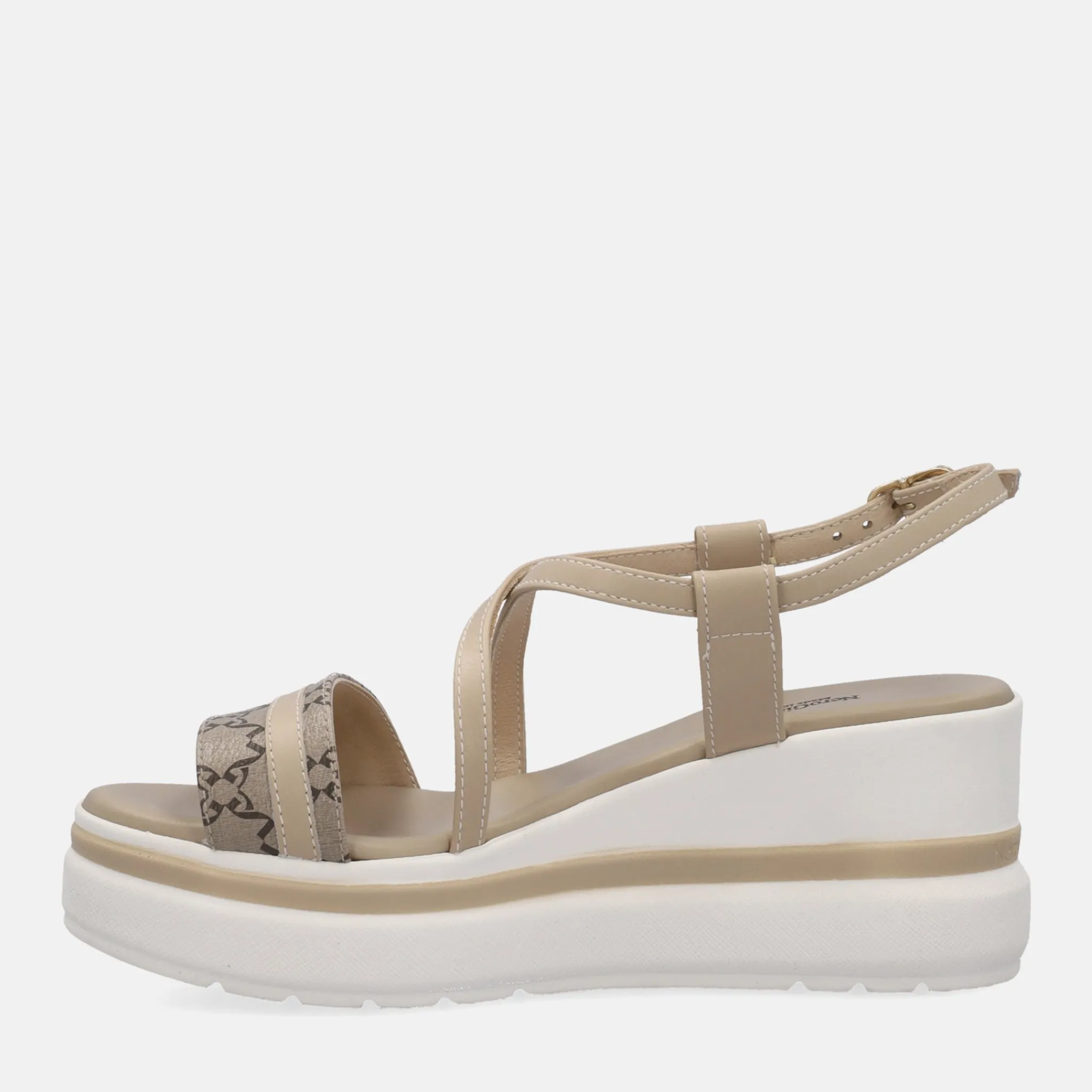 NERO GIARDINI SANDALI CON ZEPPA | Donna Sandali | Zeppe