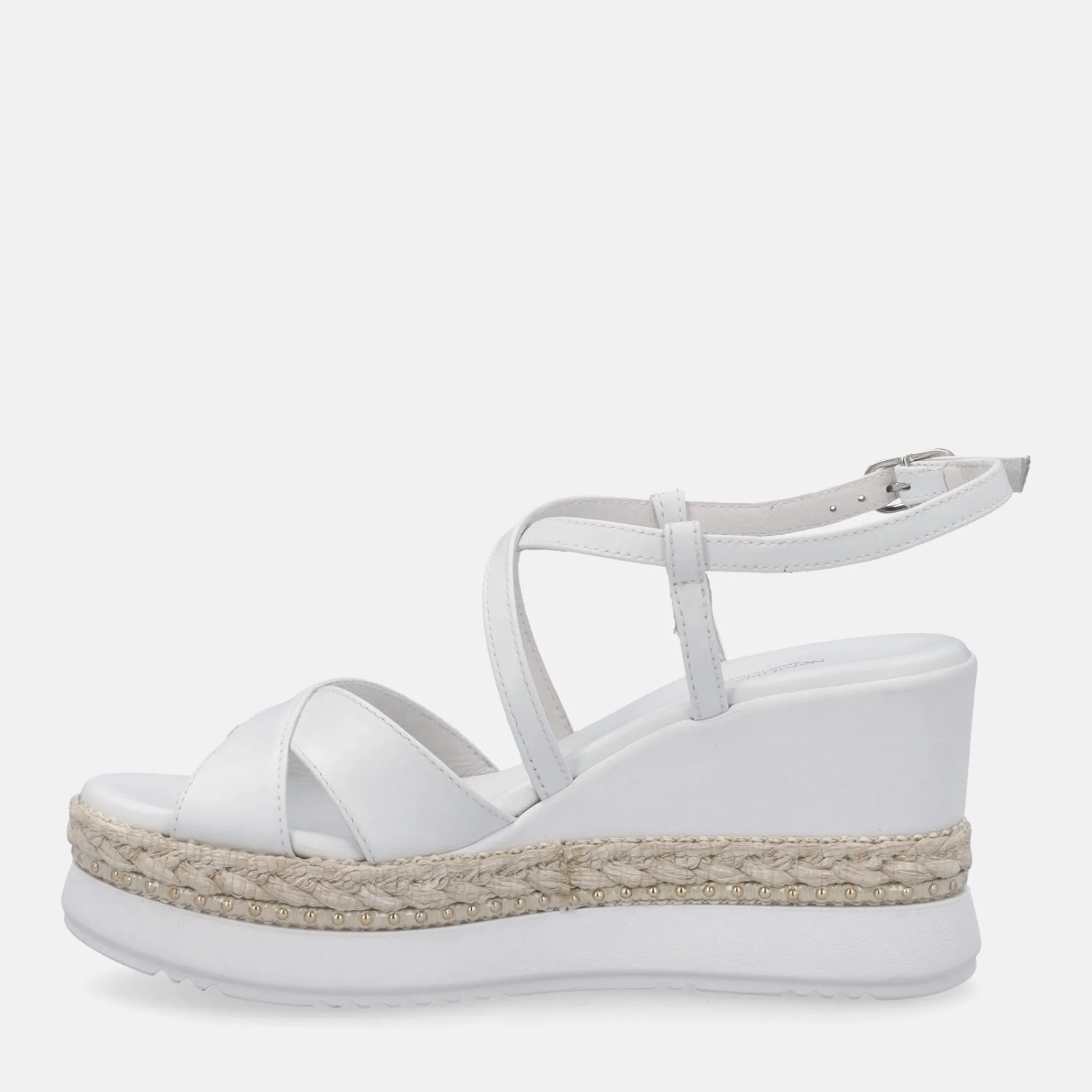 NERO GIARDINI SANDALI CON ZEPPA | Donna Sandali | Zeppe