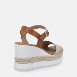 NERO GIARDINI SANDALI CON ZEPPA | Donna Sandali | Zeppe