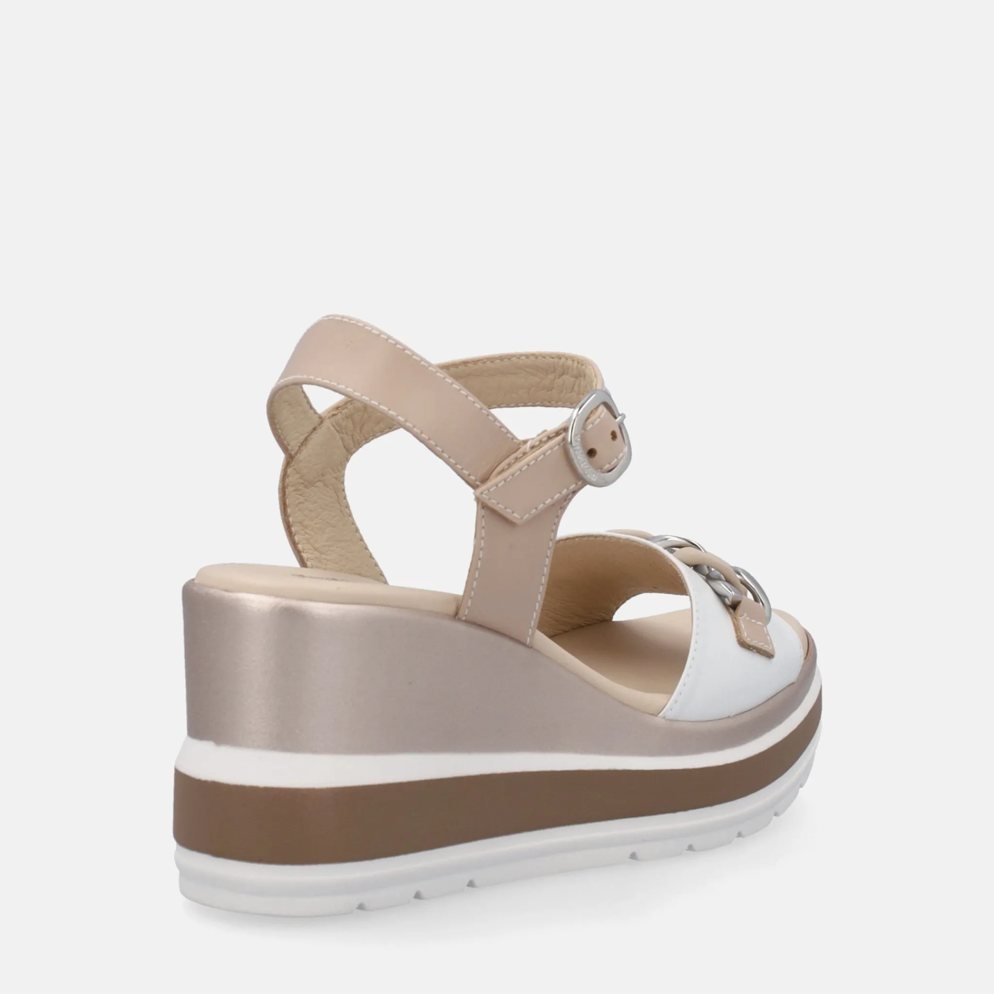 NERO GIARDINI SANDALI CON ZEPPA | Donna Sandali | Zeppe