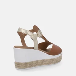 NERO GIARDINI SANDALI CON ZEPPA | Donna Sandali | Zeppe