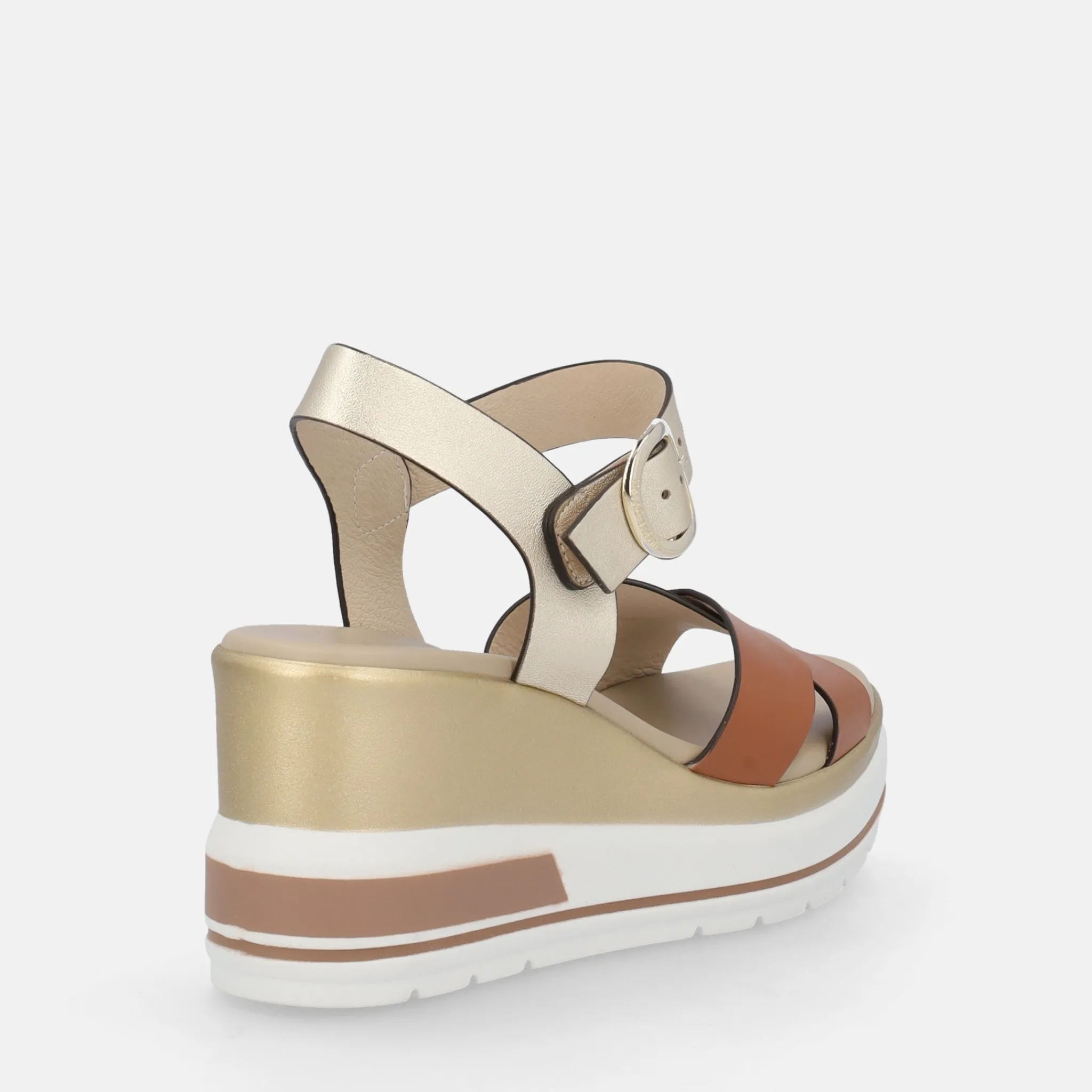 NERO GIARDINI SANDALI CON ZEPPA | Donna Sandali | Zeppe