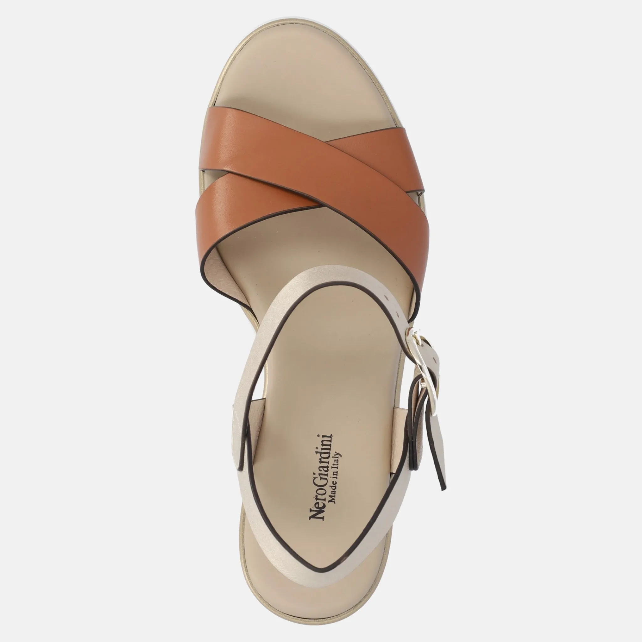 NERO GIARDINI SANDALI CON ZEPPA | Donna Sandali | Zeppe