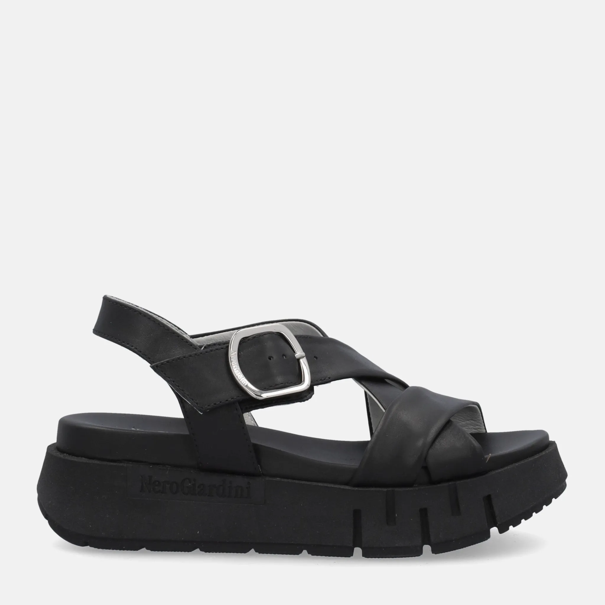 NERO GIARDINI SANDALI PLATFORM | Donna Sandali