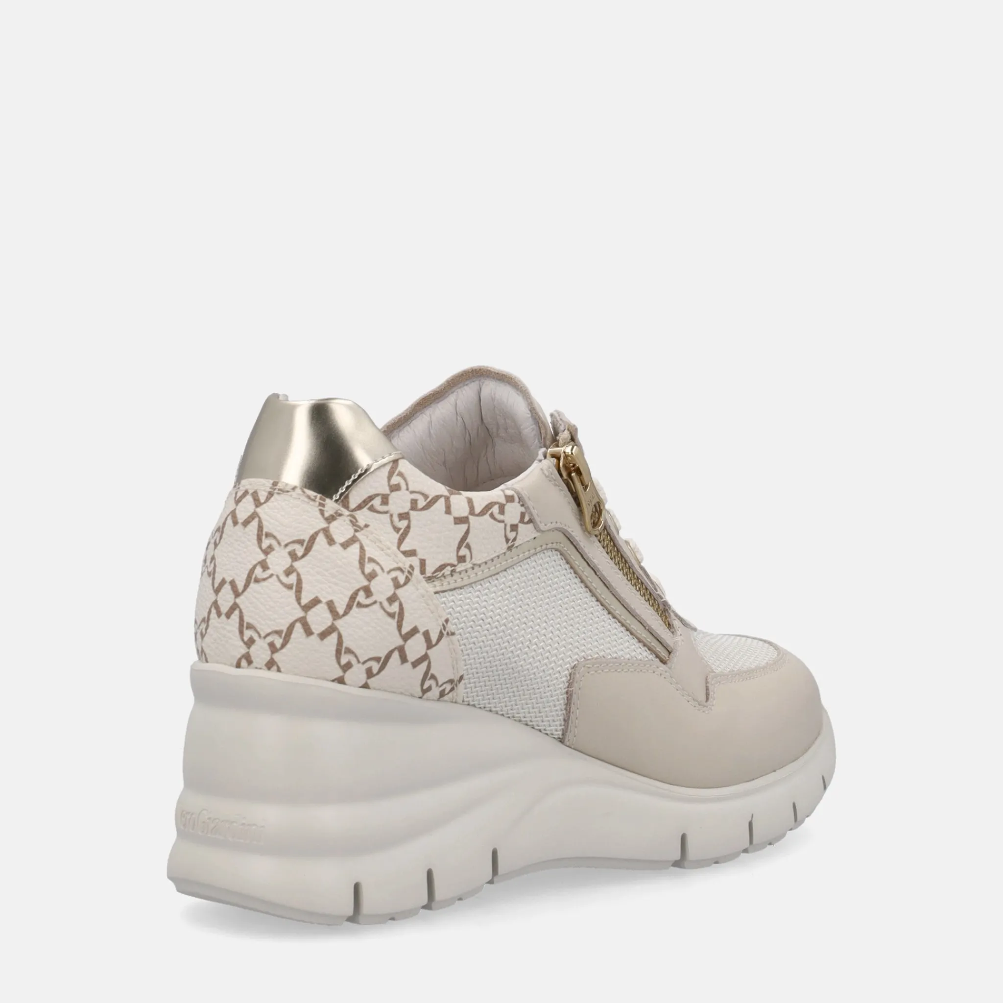 NERO GIARDINI SNEAKERS CON ZEPPA | Donna Sneakers | Zeppe