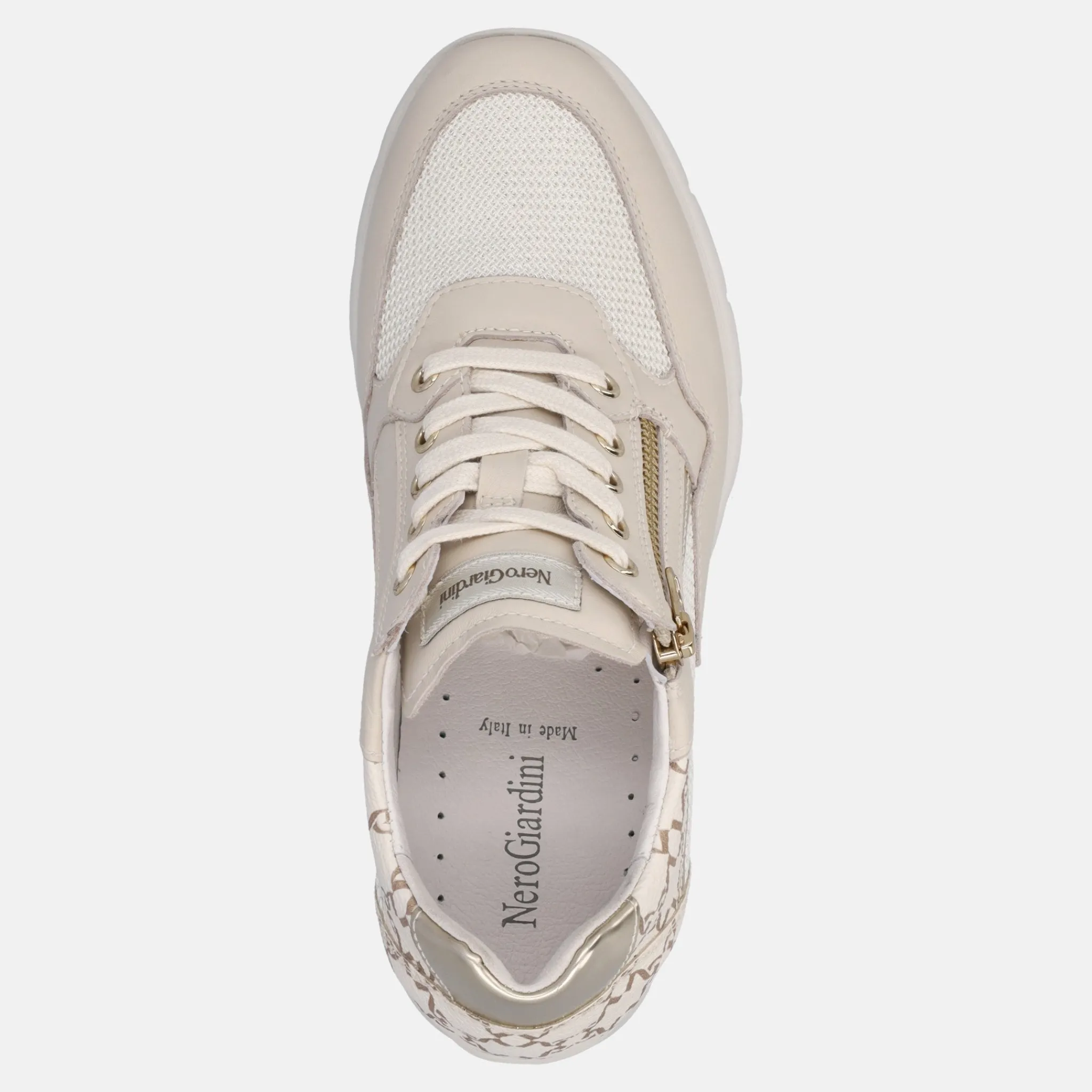 NERO GIARDINI SNEAKERS CON ZEPPA | Donna Sneakers | Zeppe