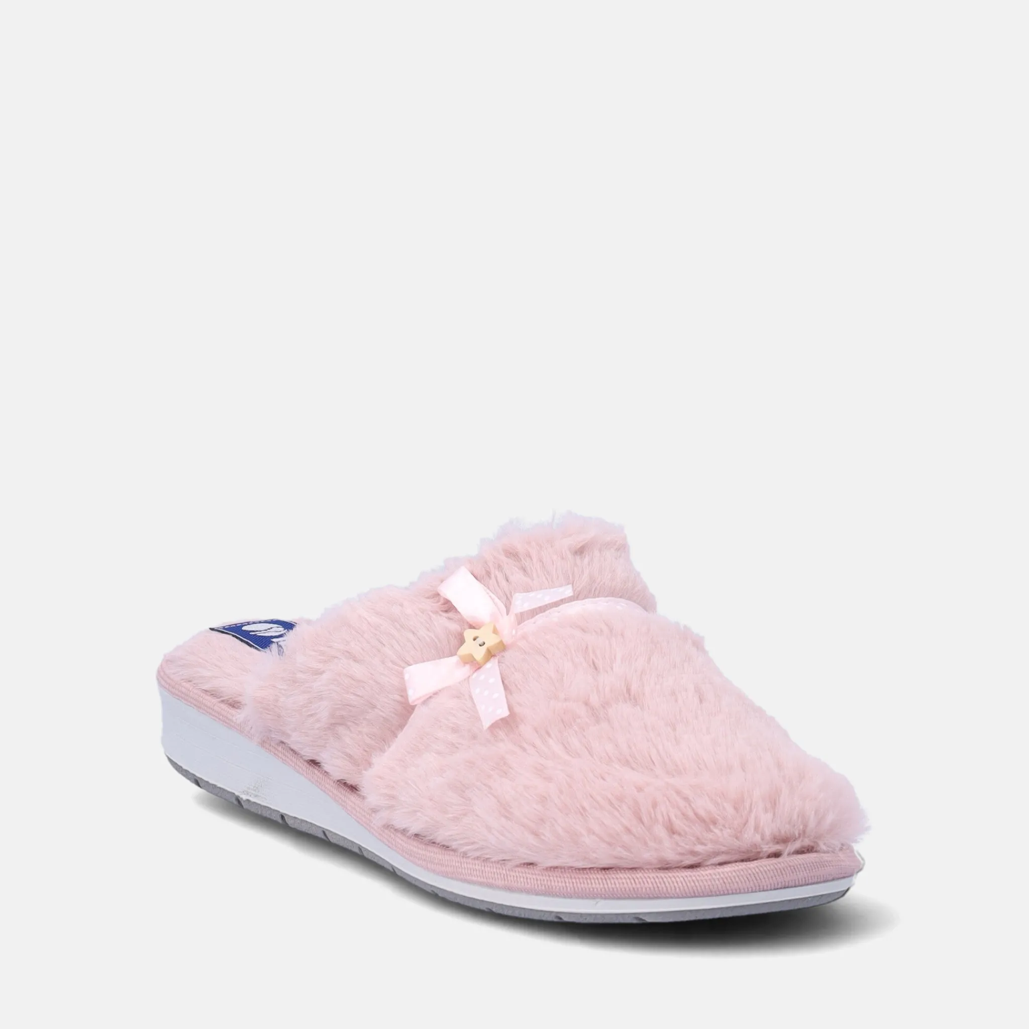 INBLU Pantofole calde con fiocco | Donna Ciabatte