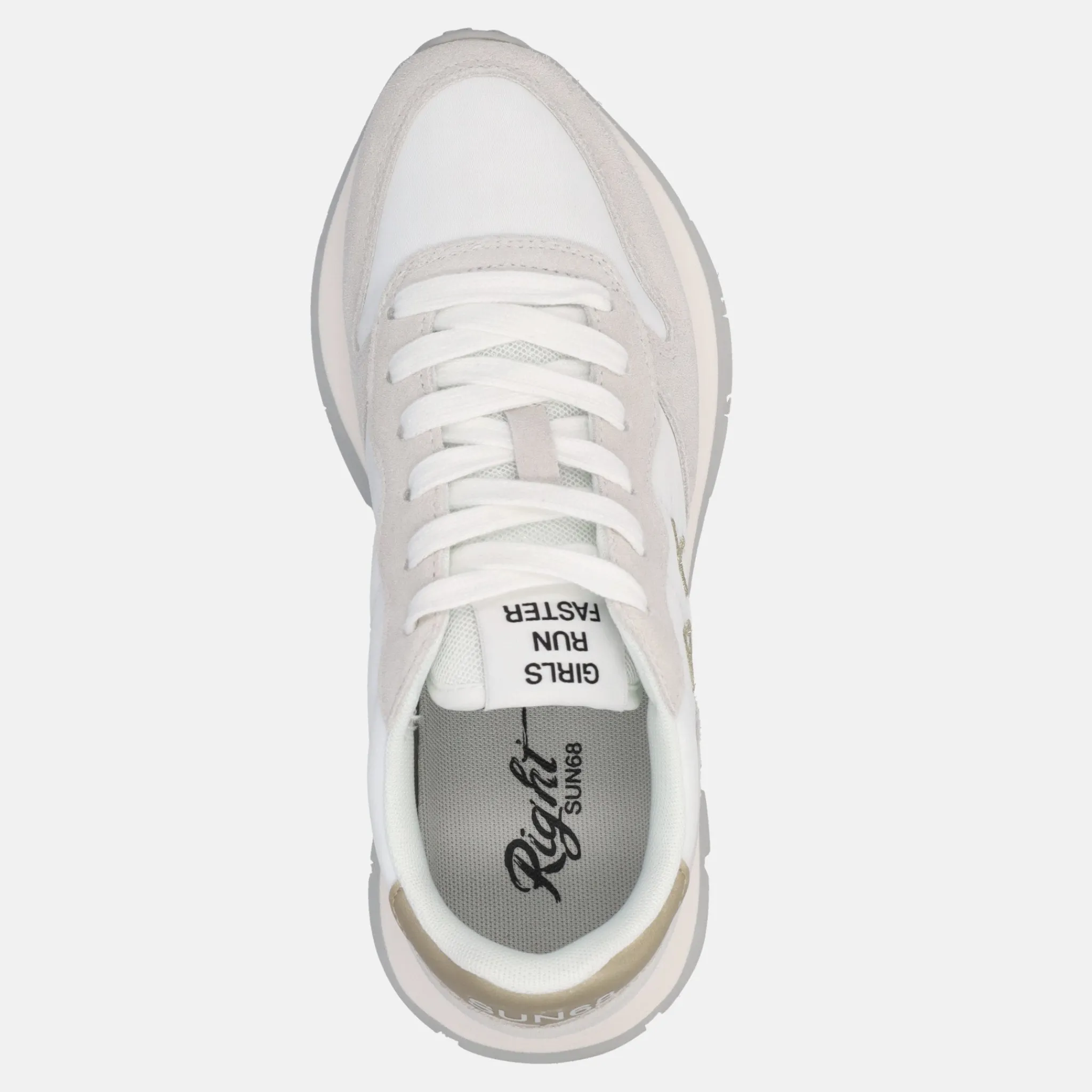 SUN68 ALLY GOLD SILVER | Donna Sneakers