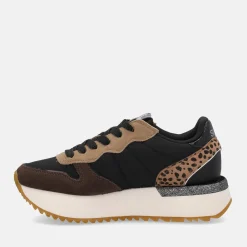 SUN68 BIG STARGIRL MIX MATERIAL | Donna Sneakers