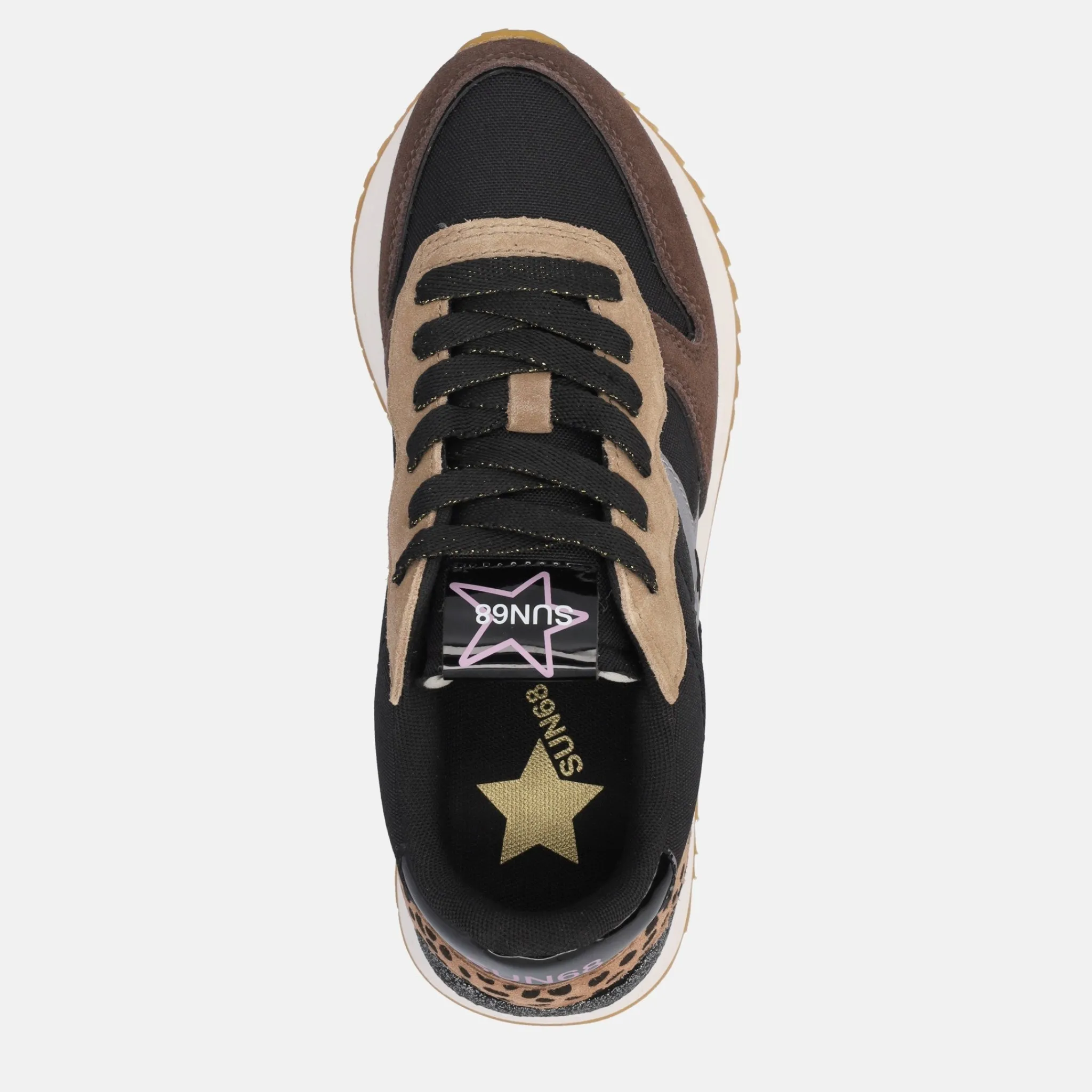 SUN68 BIG STARGIRL MIX MATERIAL | Donna Sneakers