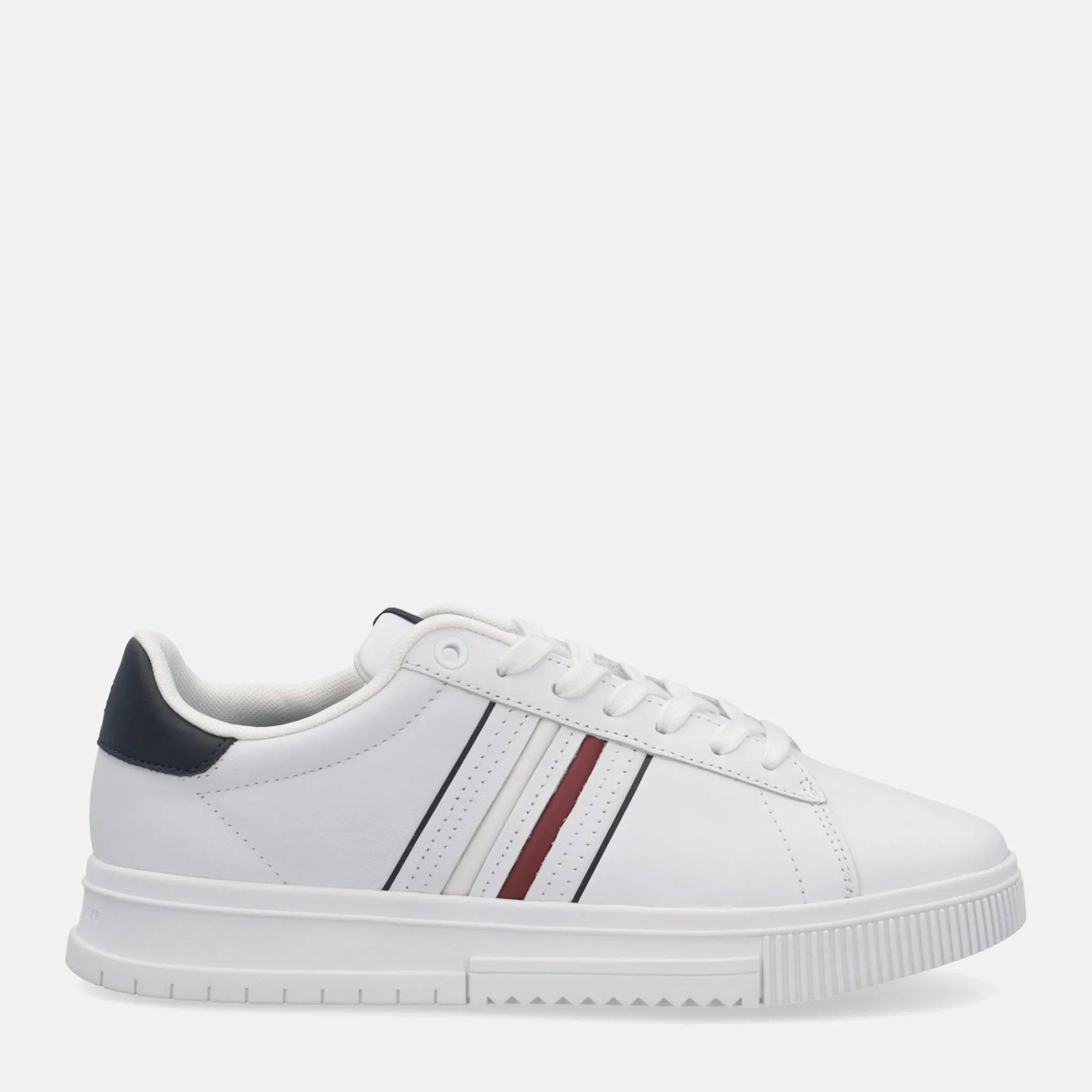 TOMMY HILFIGER MODERN CUPSOLE STRIPES LTH | Uomo Sneakers