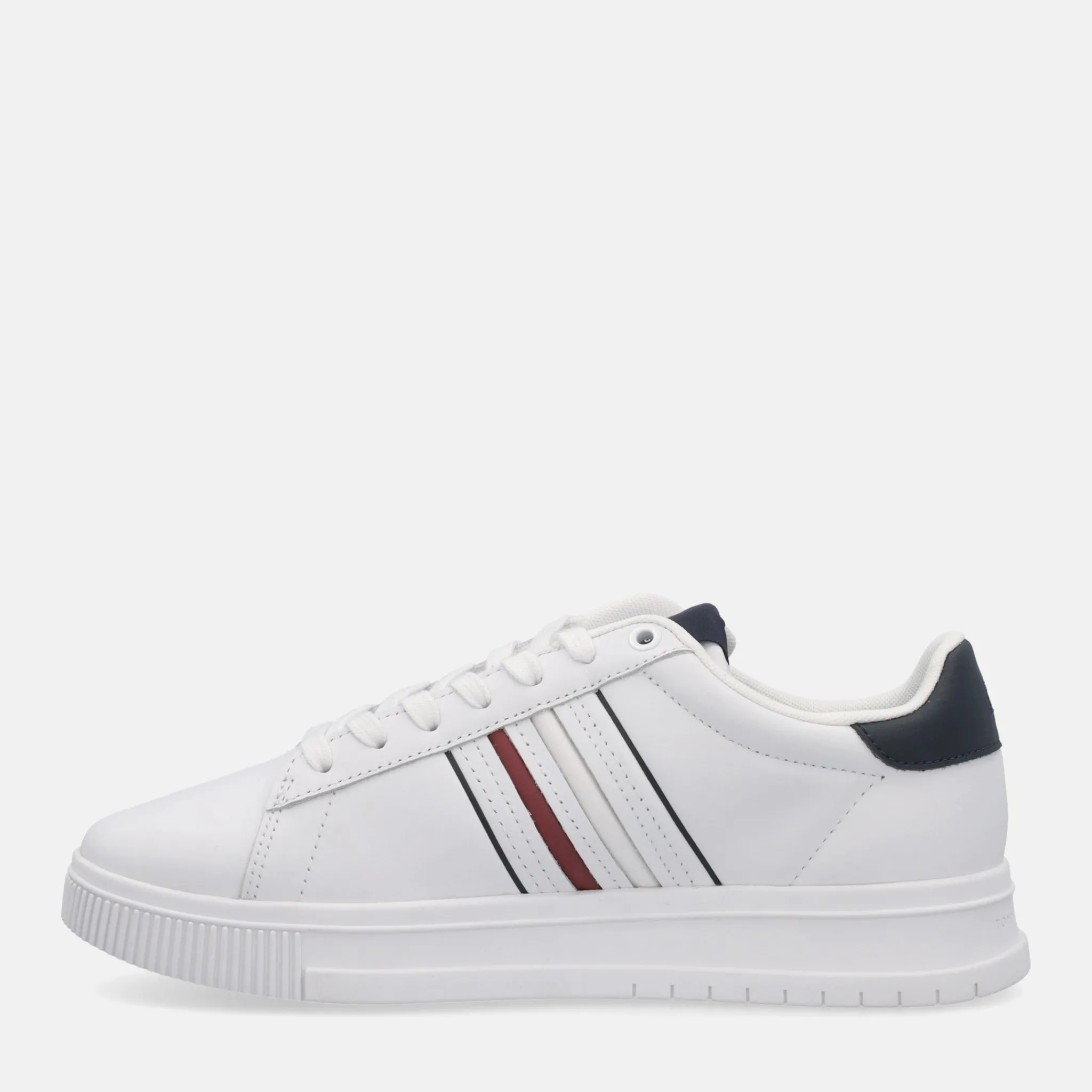 TOMMY HILFIGER MODERN CUPSOLE STRIPES LTH | Uomo Sneakers
