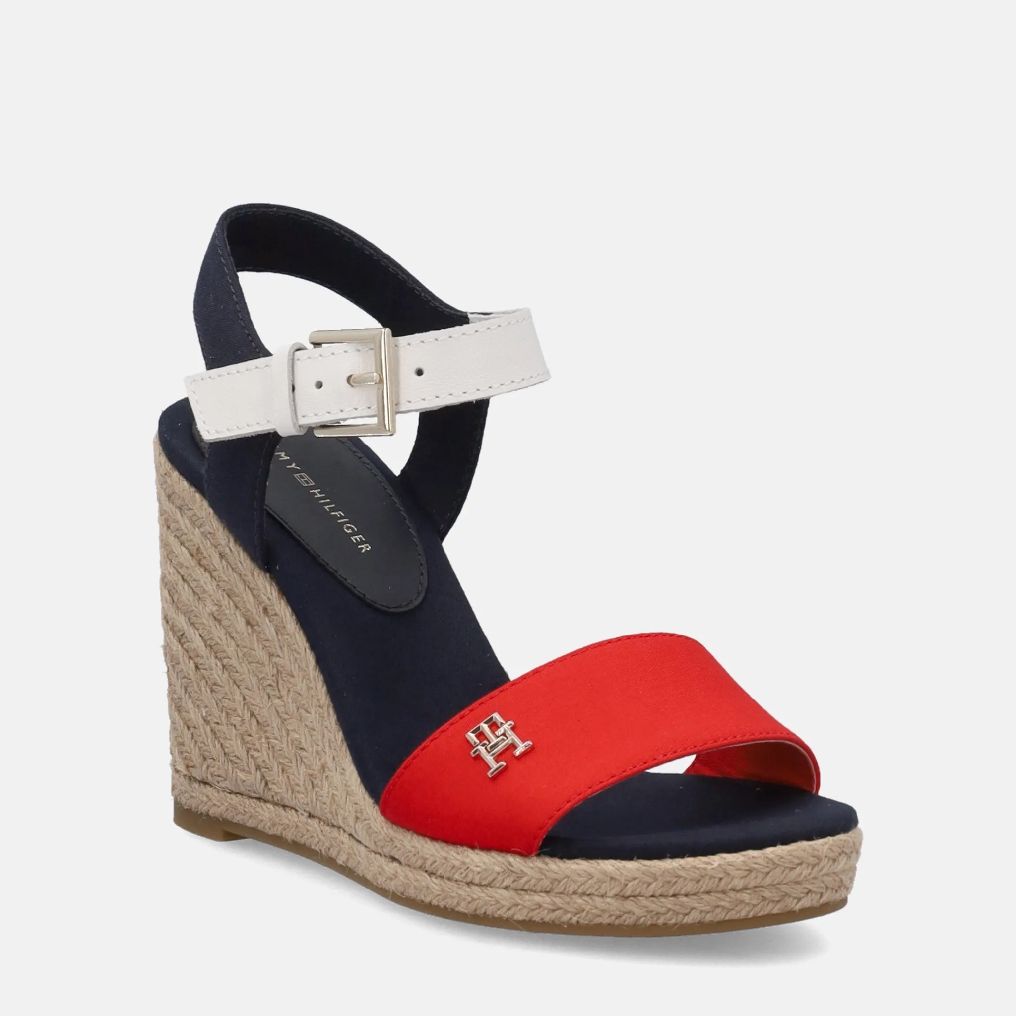 TOMMY HILFIGER STRIPES WEDGE | Donna Sandali | Zeppe